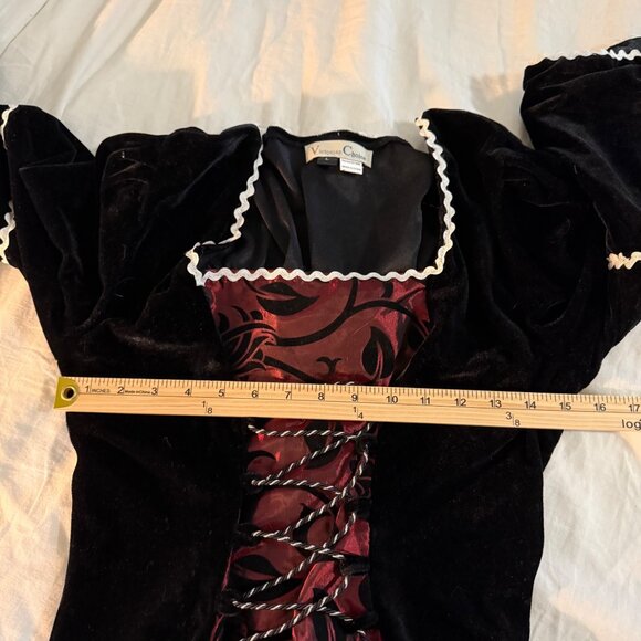 Victorian Choice Medieval Renaissance Festival Bell Sleeve Dress Womens sz Large - Picture 9 of 10